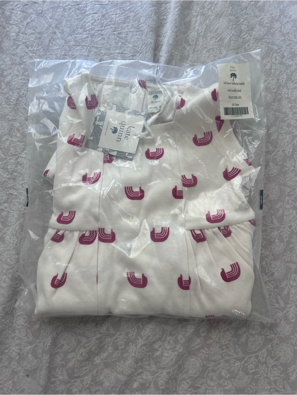 Kate Quinn bell sleeve ballerina bubble Nordic bird